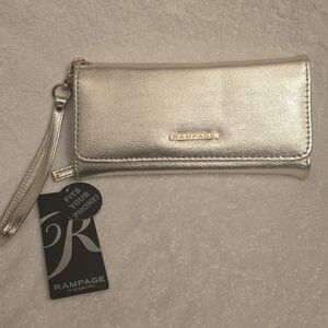 Rampage Gold Wristlet Clutch